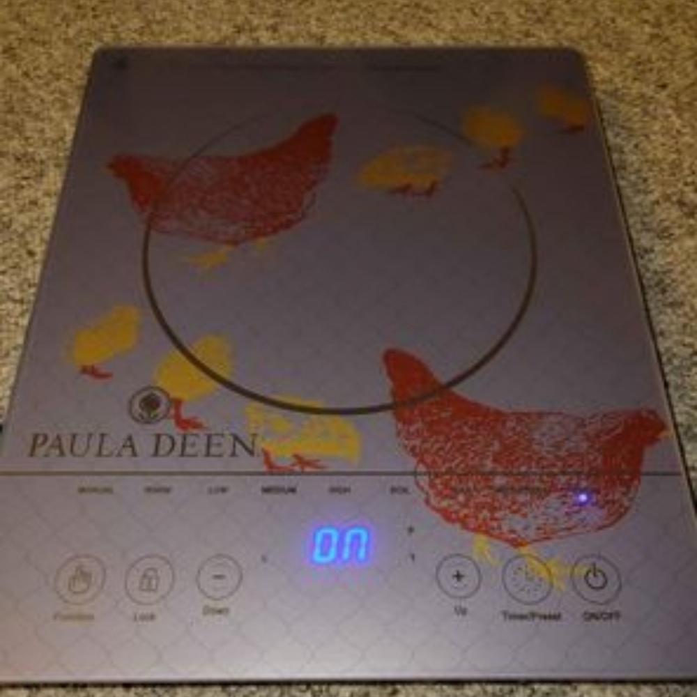Paula Deen Induction Cooker Plate 1500W Chicken Hens 🐔